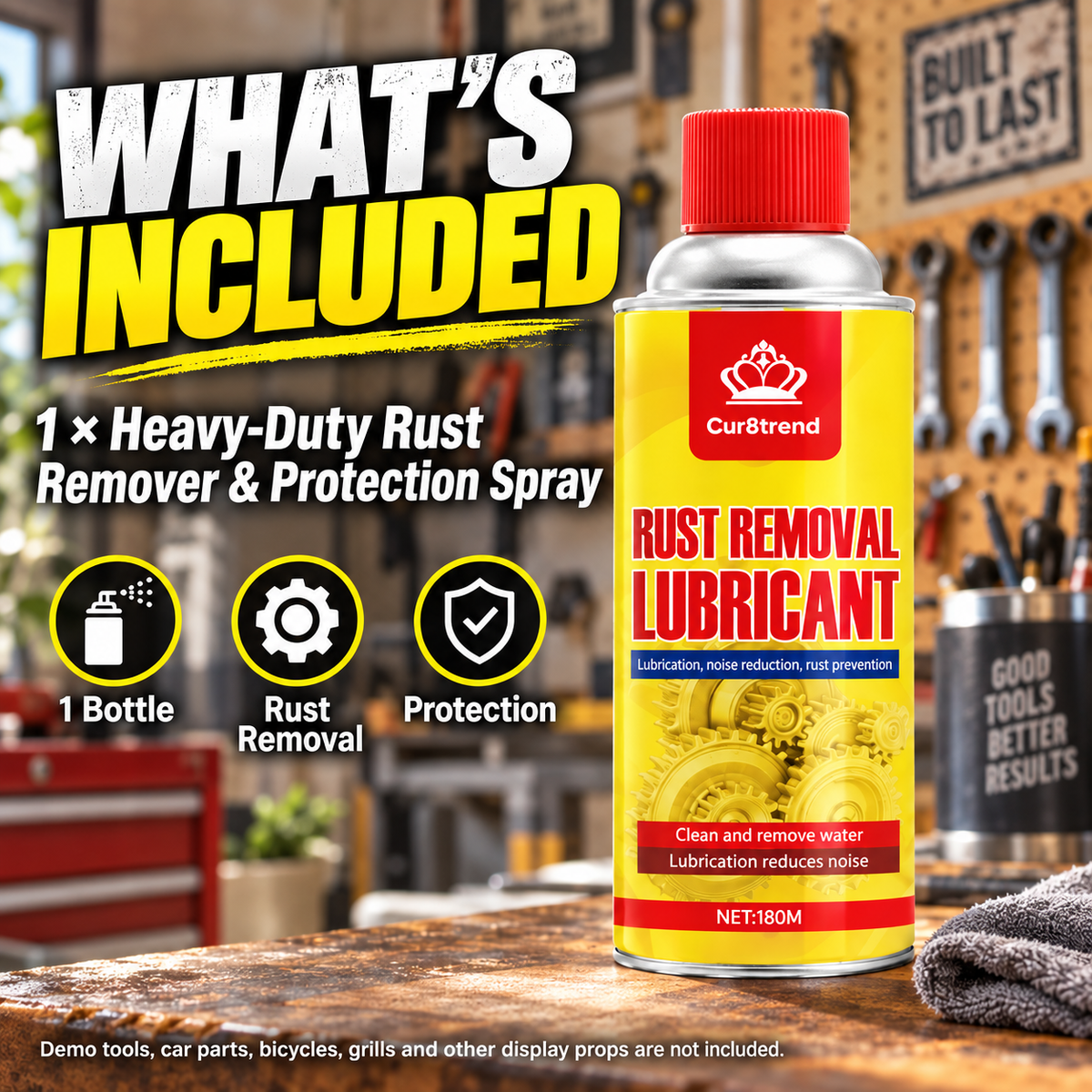 Heavy-Duty Rust Remover & Permanent Rust Protection Spray
