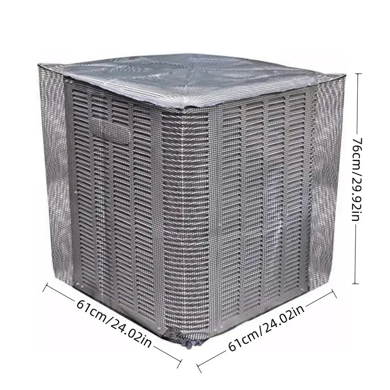 🔥Hot Sale 49%OFF❄️ Heavy-Duty Mesh AC Cover – All-Season Outdoor Protection