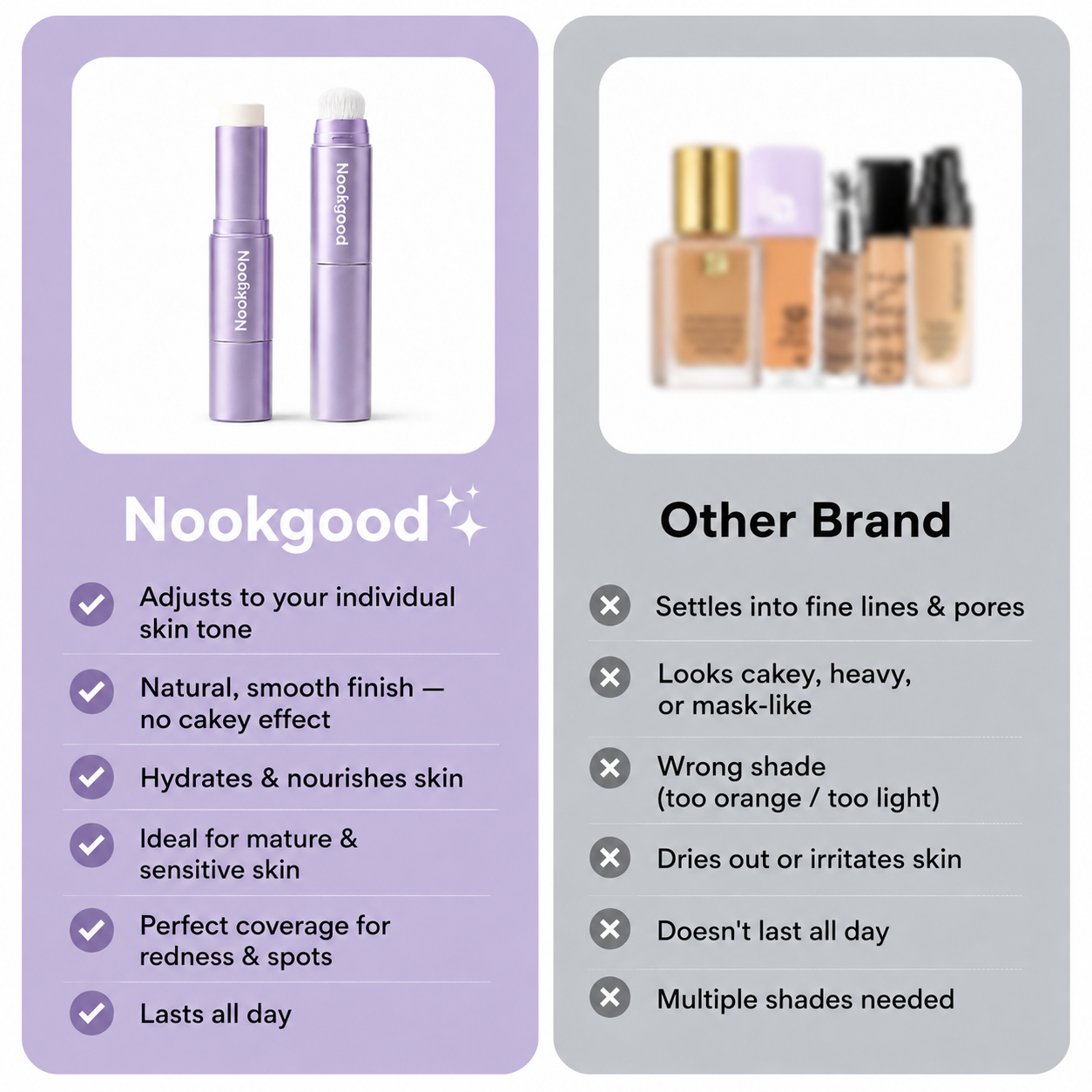 Foundation stick