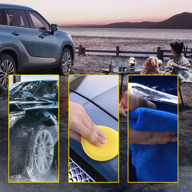π Car Scratch Remover Polish with Sponge β Paint Scuff & Light Scratch Repair Kit