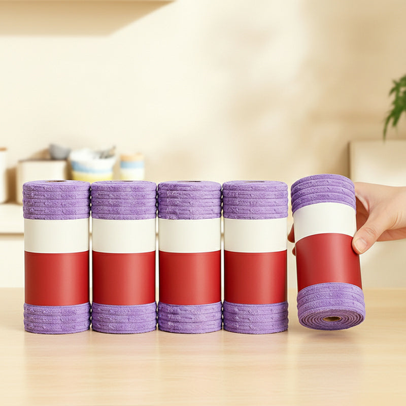 💥LAST DAY SALE 50% OFF🏆Multipurpose Reusable Tear-Off Cleaning Cloth Roll