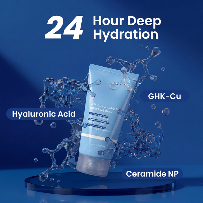 💥GHK-Cu Overnight Wrapping Mask