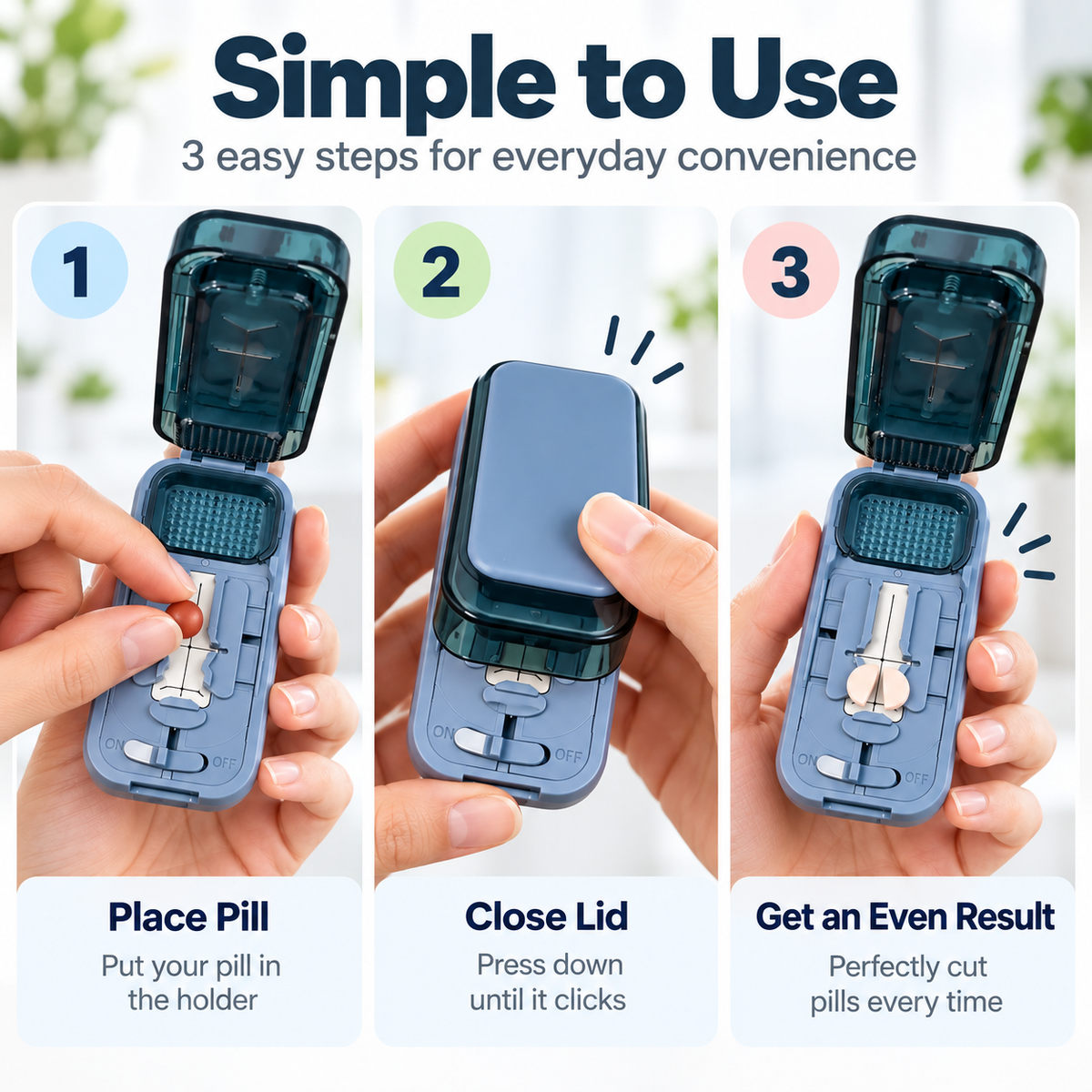 Multi-Function Pill Cutter & Crusher