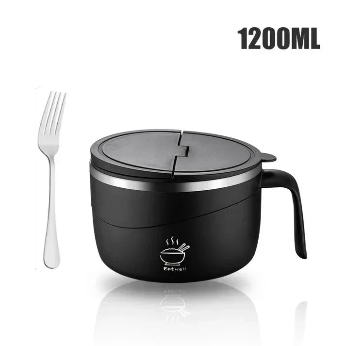 ⏳LAST DAY SALE 50% OFF💕304 Stainless Steel Multi-Purpose Anti-Scald Large-Capacity Instant Noodle Bowl