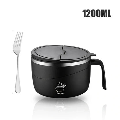⏳LAST DAY SALE 50% OFF💕304 Stainless Steel Multi-Purpose Anti-Scald Large-Capacity Instant Noodle Bowl