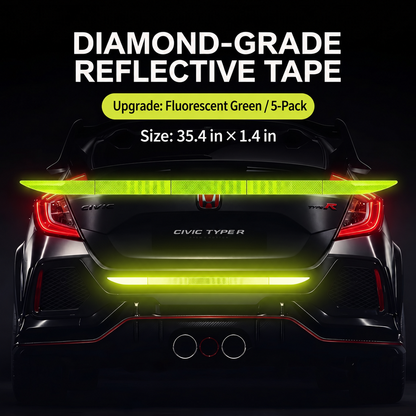 🔥Limited-time 50% off-Reflective Car Sticker Strips for Trunk & Rear Bumper
