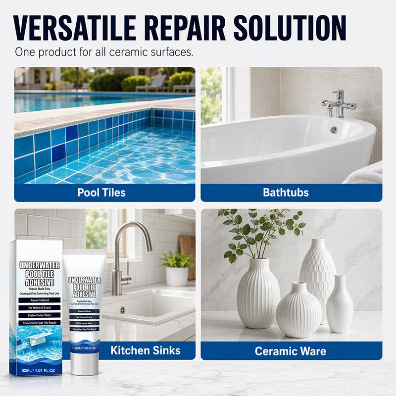 💥High Strength Underwater Pool Tile Adhesive