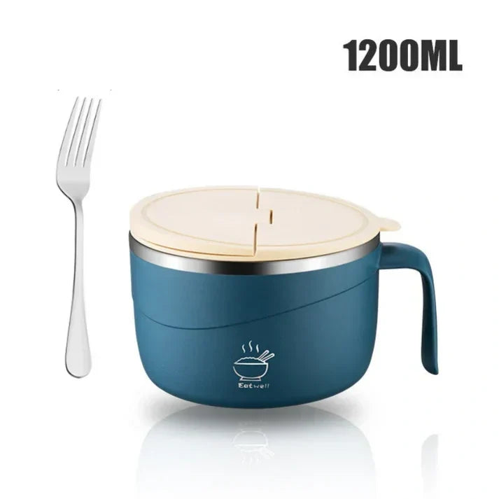 ⏳LAST DAY SALE 50% OFF💕304 Stainless Steel Multi-Purpose Anti-Scald Large-Capacity Instant Noodle Bowl