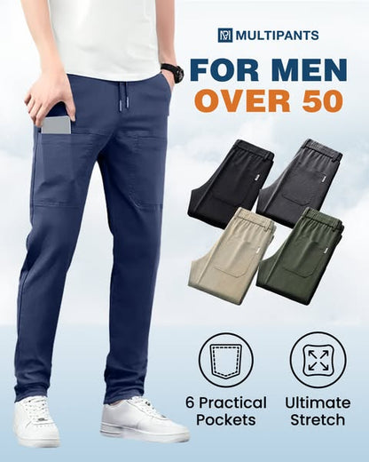 🏆HOT SALE 68% OFF💥Unisex MultiPants – High Stretch Multi-pocket Durable Cargo Pants