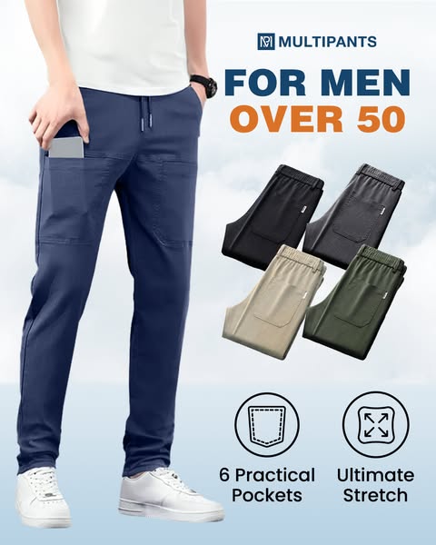 🏆HOT SALE 68% OFF💥Unisex MultiPants – High Stretch Multi-pocket Durable Cargo Pants