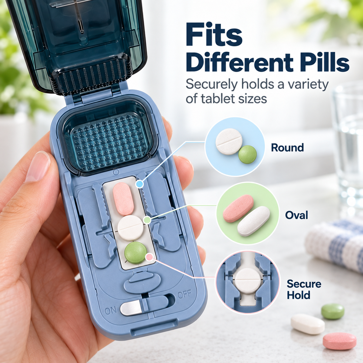 Multi-Function Pill Cutter & Crusher