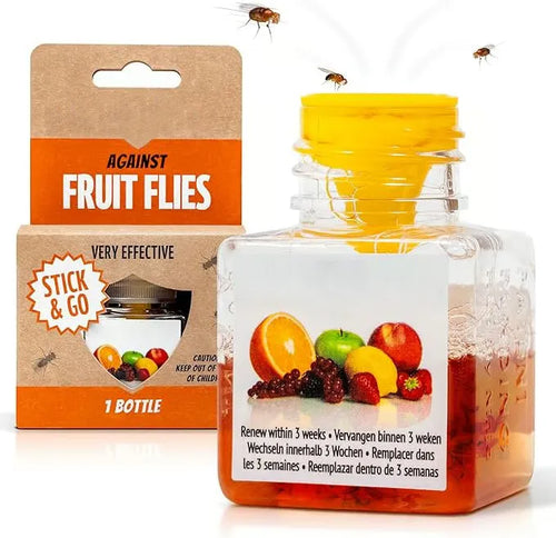 🔥Ultra-Strong Fruit Fly Trap - User Friendly  (Up to 3 Weeks per Bottle)