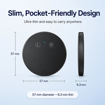 🔥LAST DAY 49% OFF🔥AI Language Translator Device – Real-Time Two-Way Voice Translator with Multi-Language Support