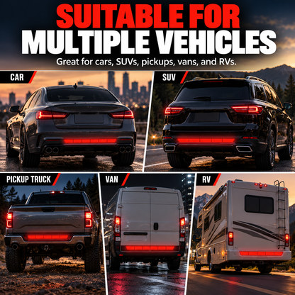 🔥Limited-time 50% off-Reflective Car Sticker Strips for Trunk & Rear Bumper