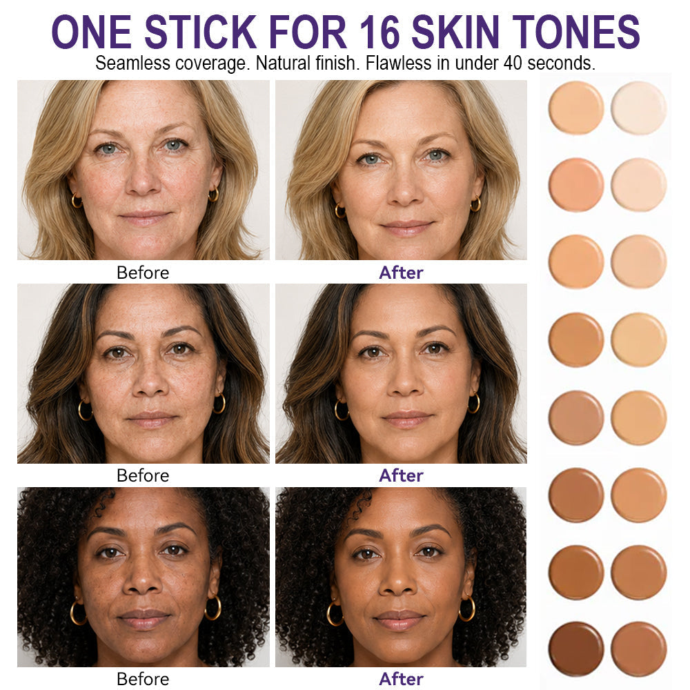 ⏳Final 2 Hour 76% OFF🔥 Color Changing Foundation Stick