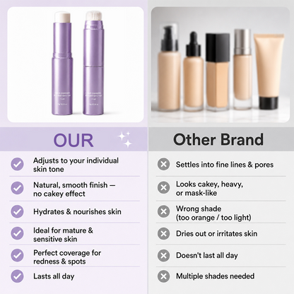 ⏳Final 2 Hour 76% OFF🔥 Color Changing Foundation Stick