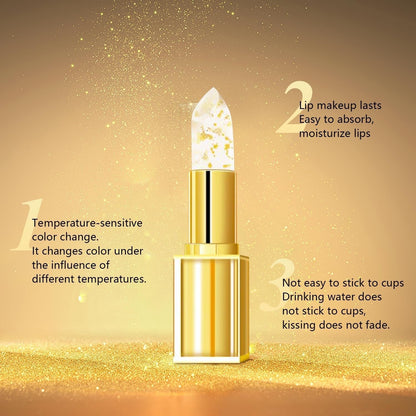 Transferproof Color-Changing Lipstick💄Crystal Clear Color Alchemy 💋 Auto-Tints on Contact!