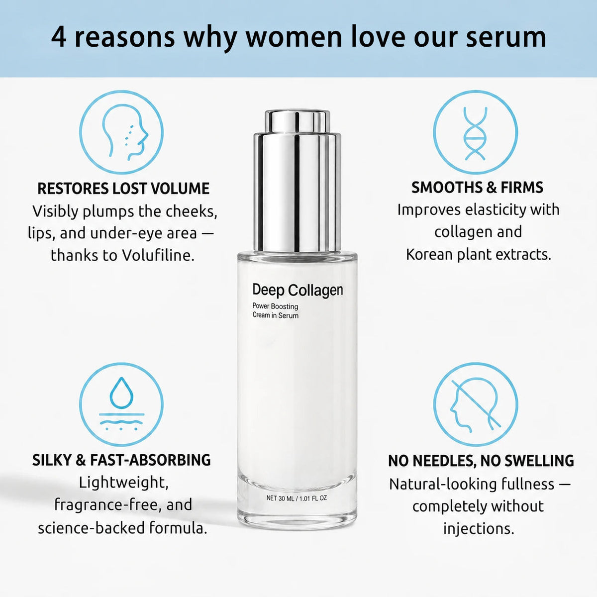💥Korean Collagen Serum for Mature Skin