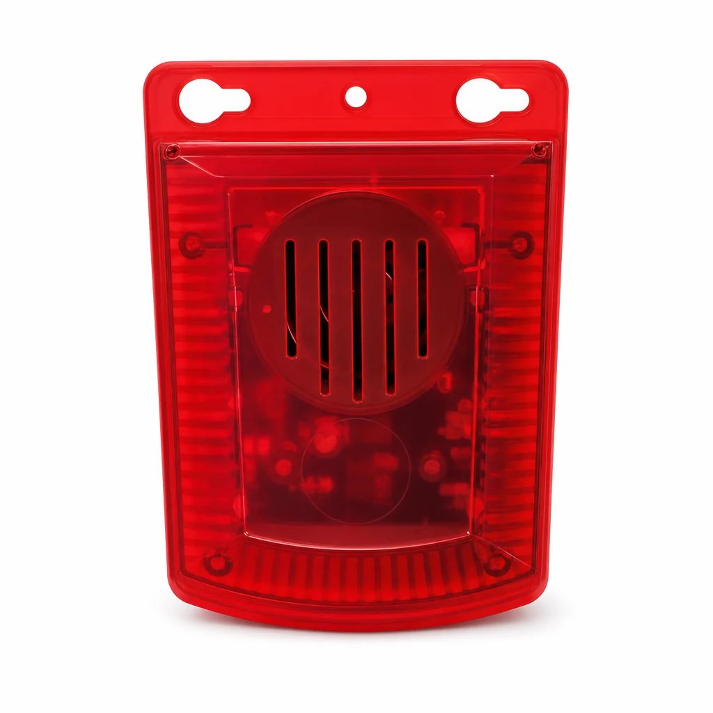 Solar Powered Outdoor Warning Alarm