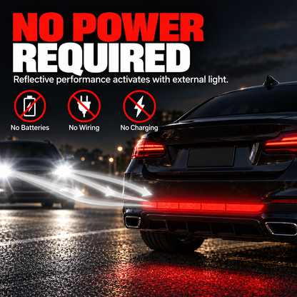 🔥Limited-time 50% off-Reflective Car Sticker Strips for Trunk & Rear Bumper