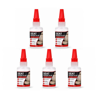 🚗50% OFF NOW! Quick Dry Car Seat Leather Repair Glue‑ Precision Nozzle Vinyl & Leather Adhesive, Permanent Bond Repair Glue for Car Seats, Sofas & Leather Furnitures