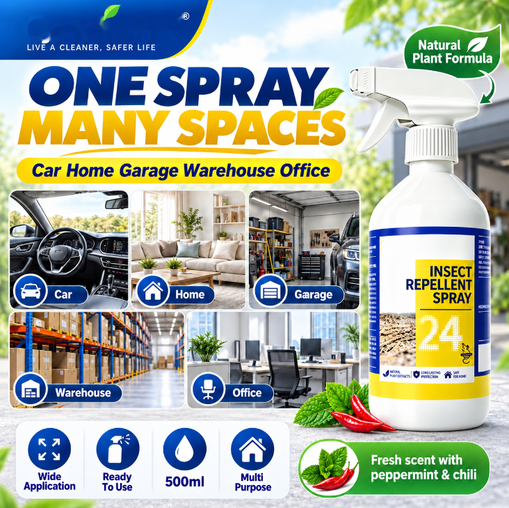 🐀50% OFF NOW ! ✨All-Purpose Rodent Repellent Spray – Non-Toxic Safe Indoor Mouse Deterrent