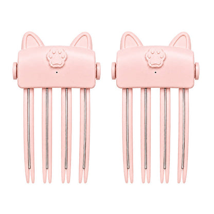 💥Surprise 50% Off！💇 Wireless Heated Volumizing Root Lift Clip, Portable Travel Hair Styling Tool for Flat Fine Hair