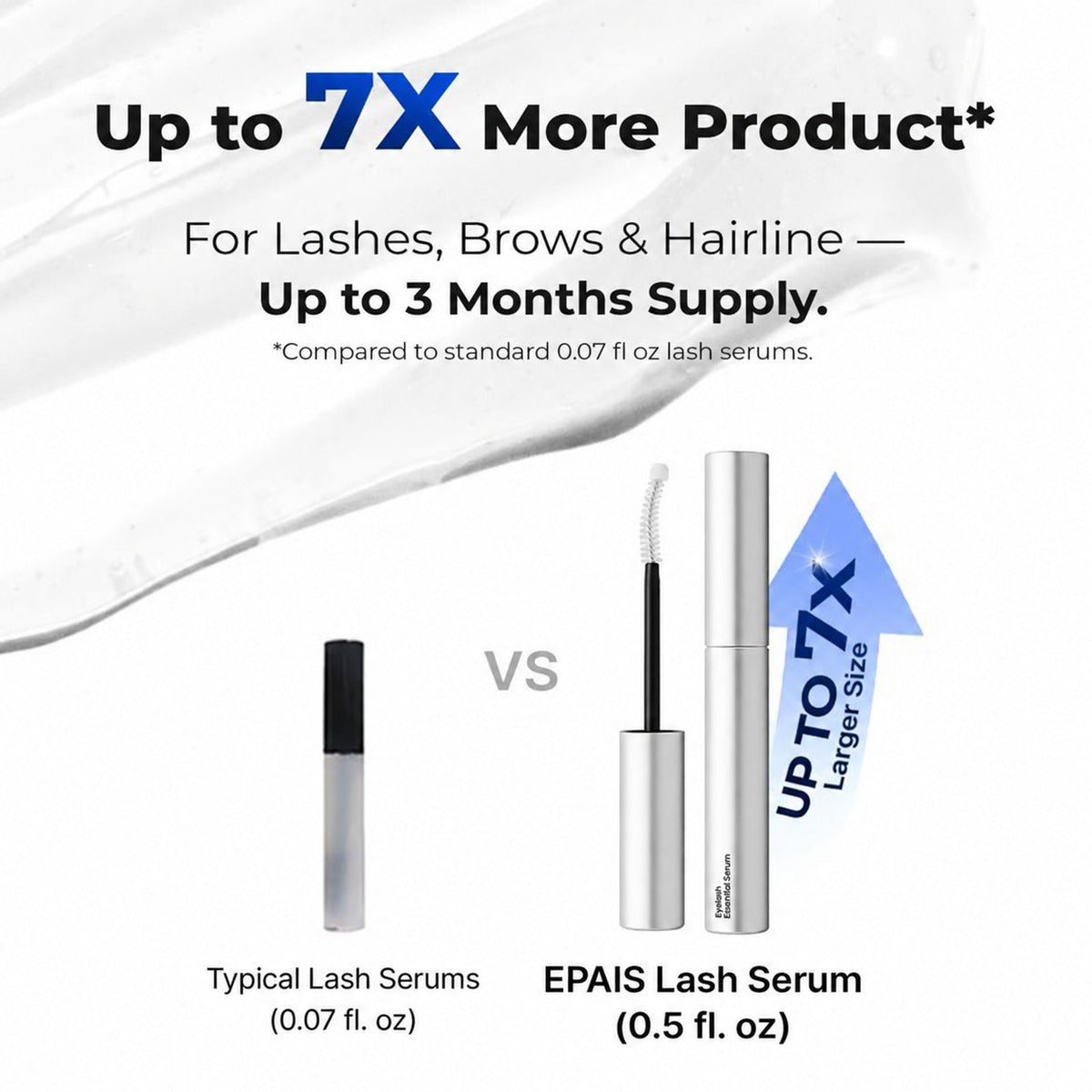 Eyelash Growth Serum – Hormone-Free, 0.5 fl oz