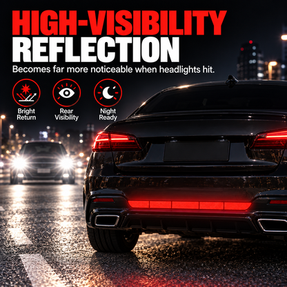 🔥Limited-time 50% off-Reflective Car Sticker Strips for Trunk & Rear Bumper
