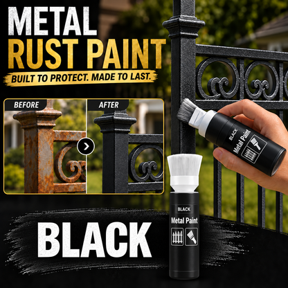 🔥🏠Water-Based Metal Touch-Up Paint With Built-In Brush