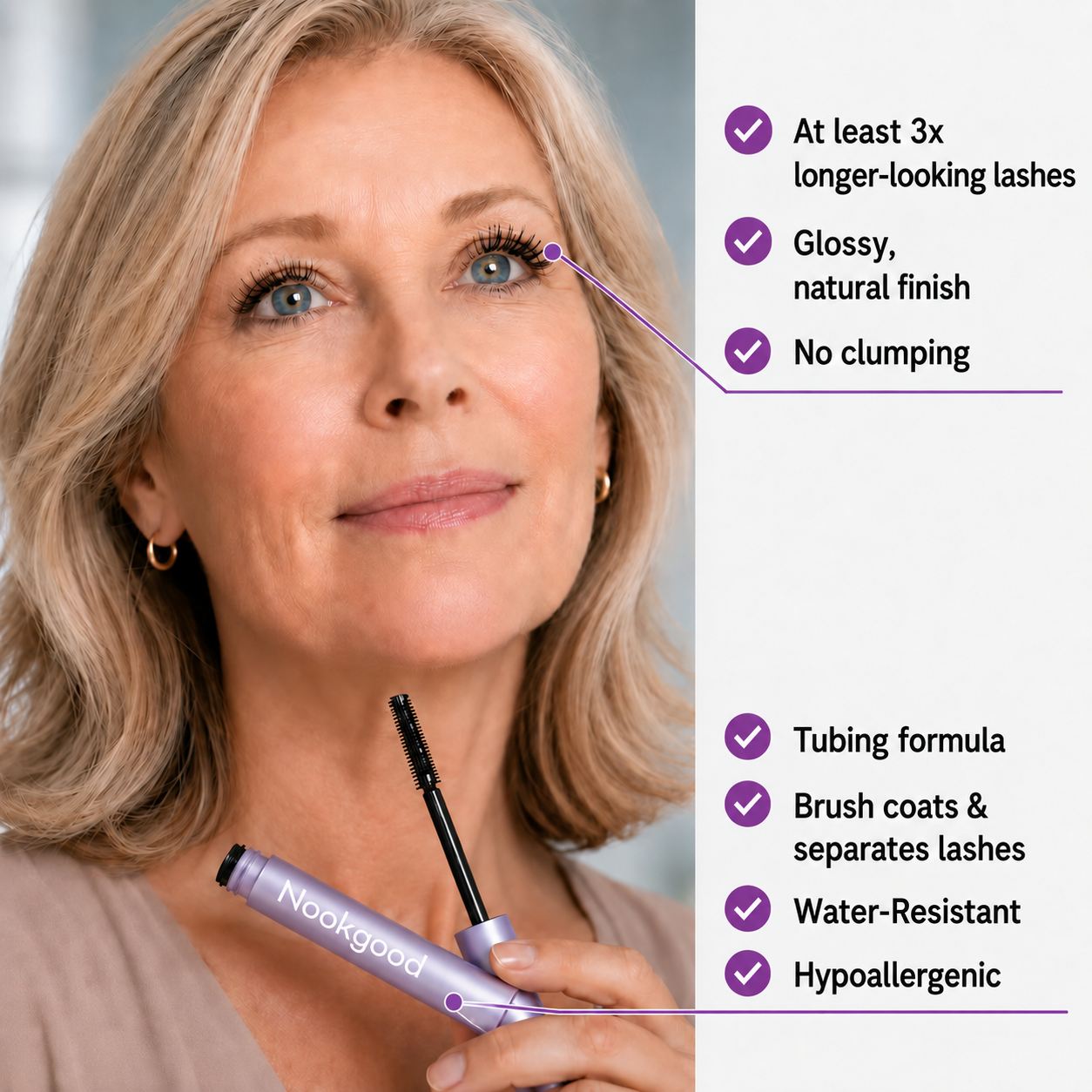 Nookgood mascara benefits