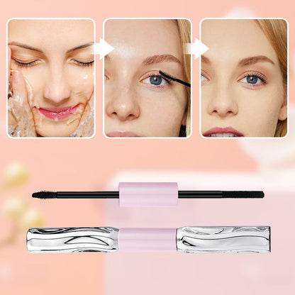 ⏰ 2-in -1 Long-Lasting Volumizing and Curling Mascara