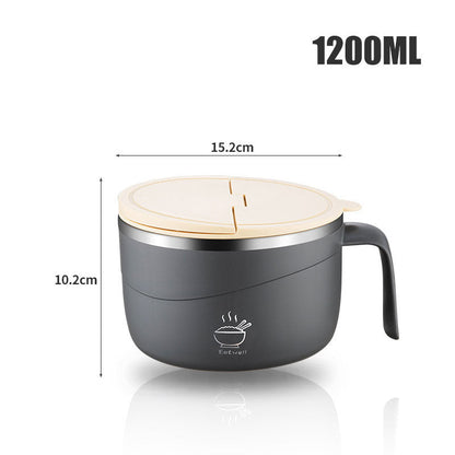 ⏳LAST DAY SALE 50% OFF💕304 Stainless Steel Multi-Purpose Anti-Scald Large-Capacity Instant Noodle Bowl