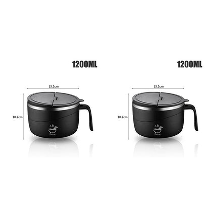⏳LAST DAY SALE 50% OFF💕304 Stainless Steel Multi-Purpose Anti-Scald Large-Capacity Instant Noodle Bowl