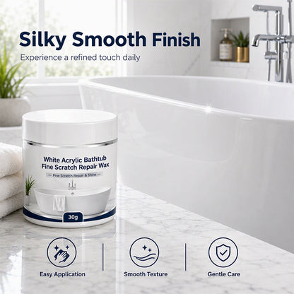 💥White Acrylic Bathtub Fine Scratch Repair Wax