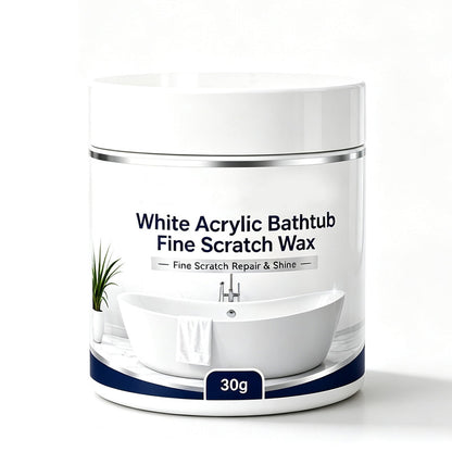 💥White Acrylic Bathtub Fine Scratch Repair Wax