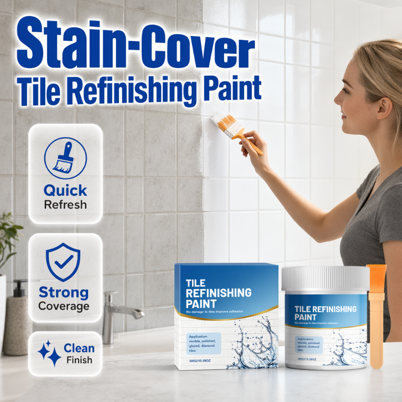 💥White Tile Refinishing Paint with Brush