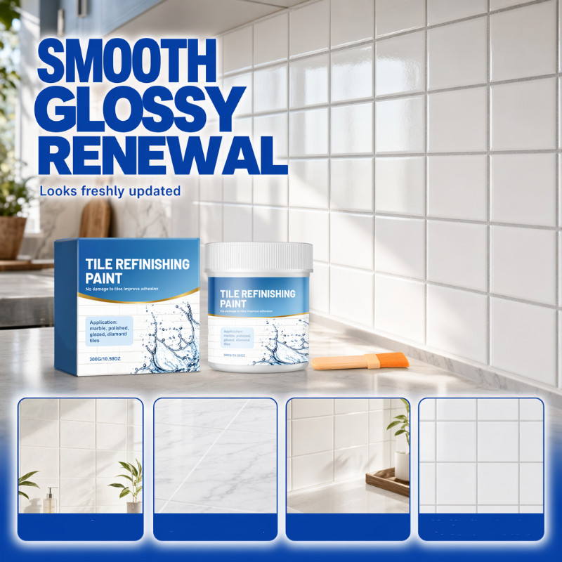 💥White Tile Refinishing Paint with Brush