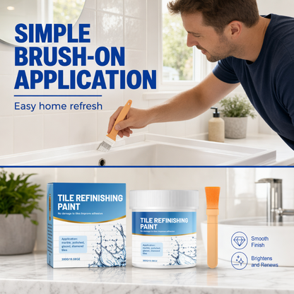 💥White Tile Refinishing Paint with Brush