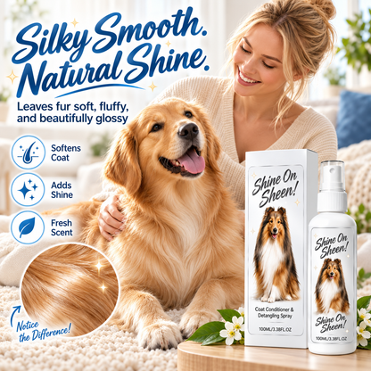 💥🐾 Pet Coat Detangling and Conditioning Spray