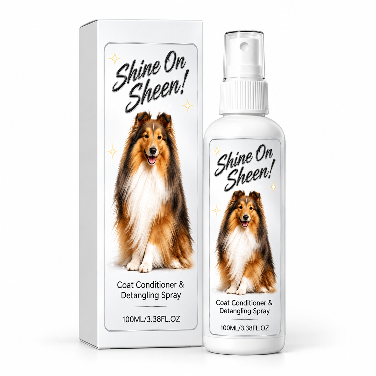 💥🐾 Pet Coat Detangling and Conditioning Spray