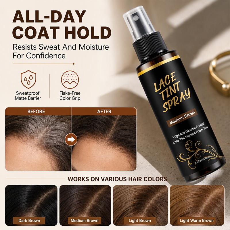 Professional Lace Tint Spray for Wigs and Frontals