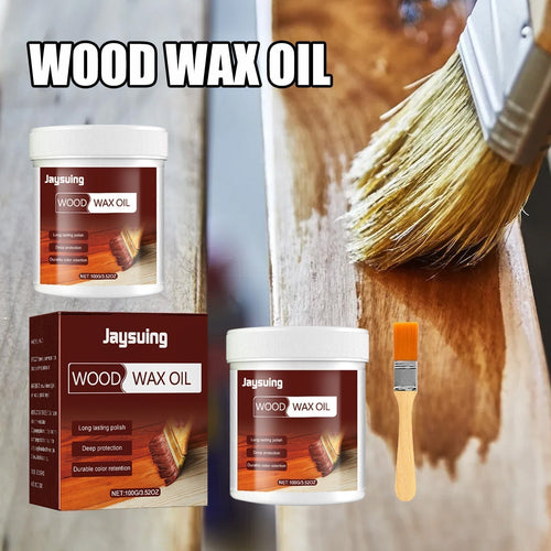 🔥 Wood Cleaner & Polish 3.5 Oz- Comes with Premium Brush