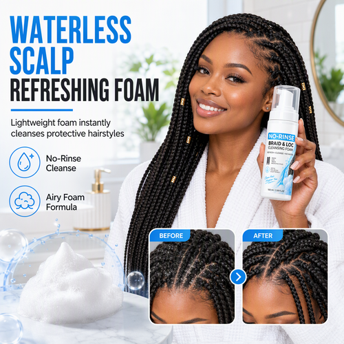 Waterless Cleansing Mousse for Dreadlocks and Braids