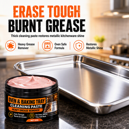 💥Erase Burnt Grease Instantly! Heavy-Duty Cleaning Paste