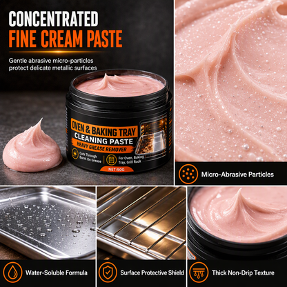 💥Erase Burnt Grease Instantly! Heavy-Duty Cleaning Paste
