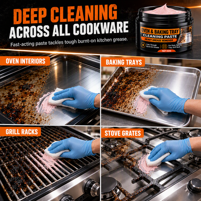 💥Erase Burnt Grease Instantly! Heavy-Duty Cleaning Paste