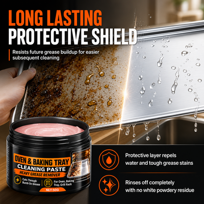 💥Erase Burnt Grease Instantly! Heavy-Duty Cleaning Paste