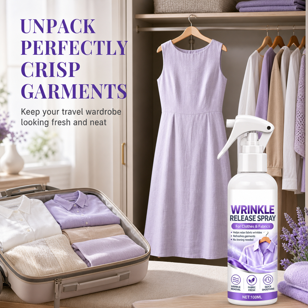 💥No Ironing Clothing Remover Spray
