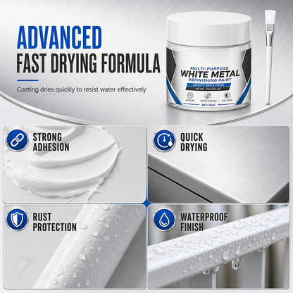 💥Multi-Purpose White Metal Touch-Up Paint